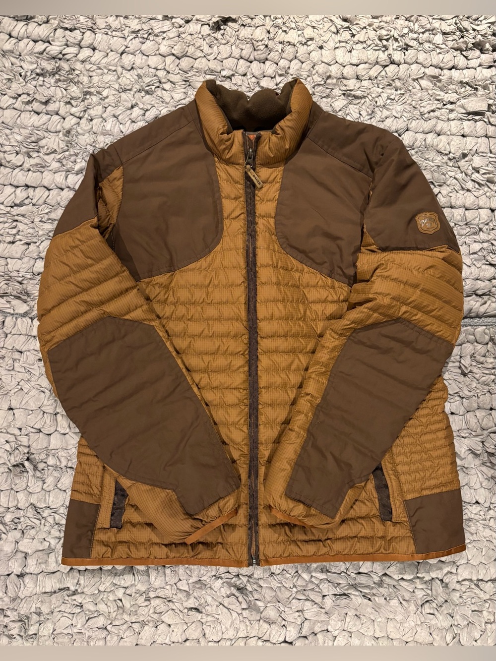 Women’s Eddie Bauer storm-down microtherm field jacket in brown
